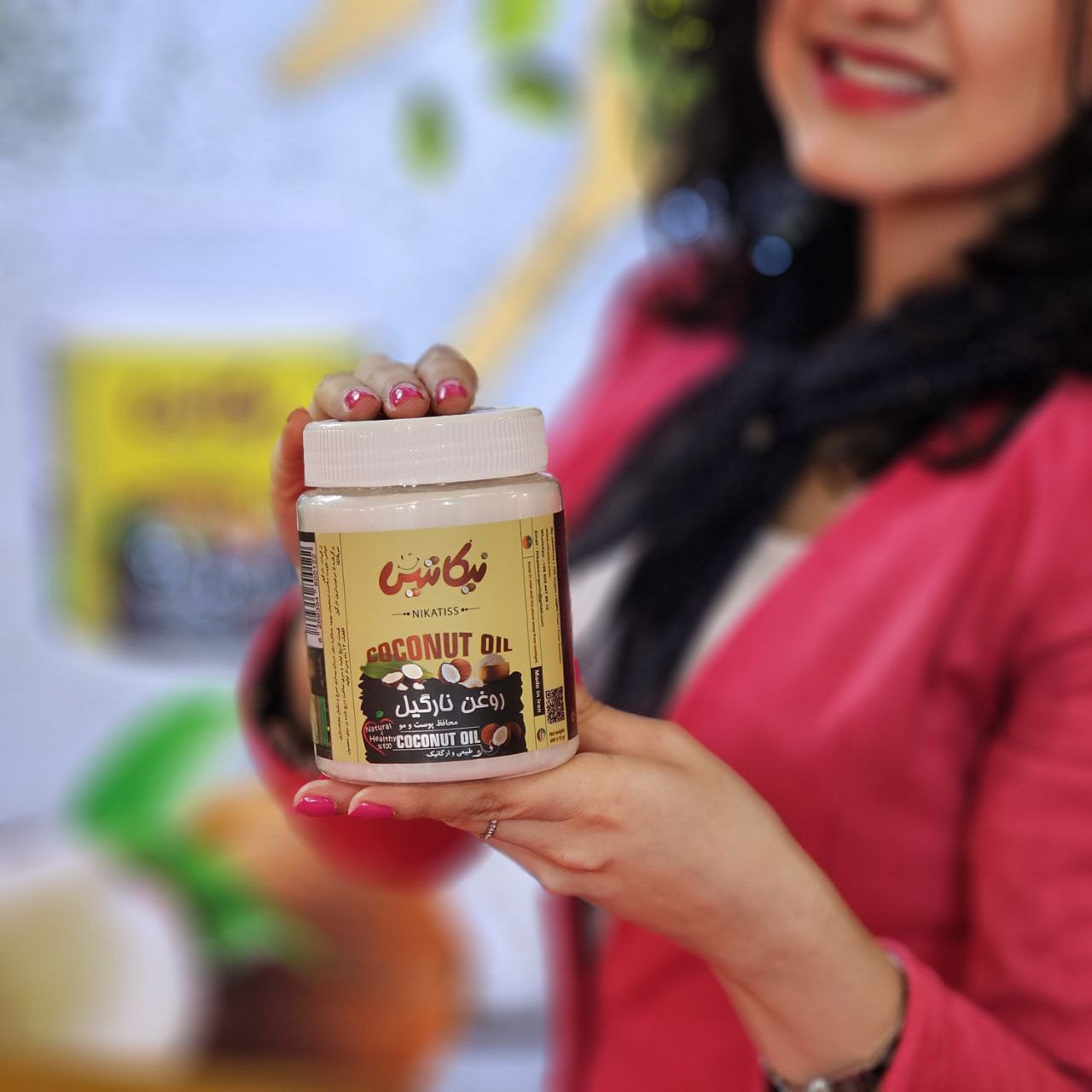 روغن نارگیل ۴۰۰ گرمی نیکاتیس