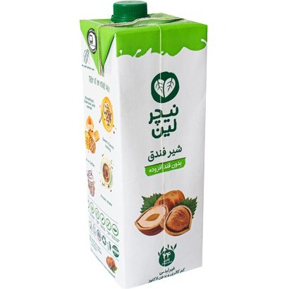 شیر فندق نیچرلین بدون قند افزوده