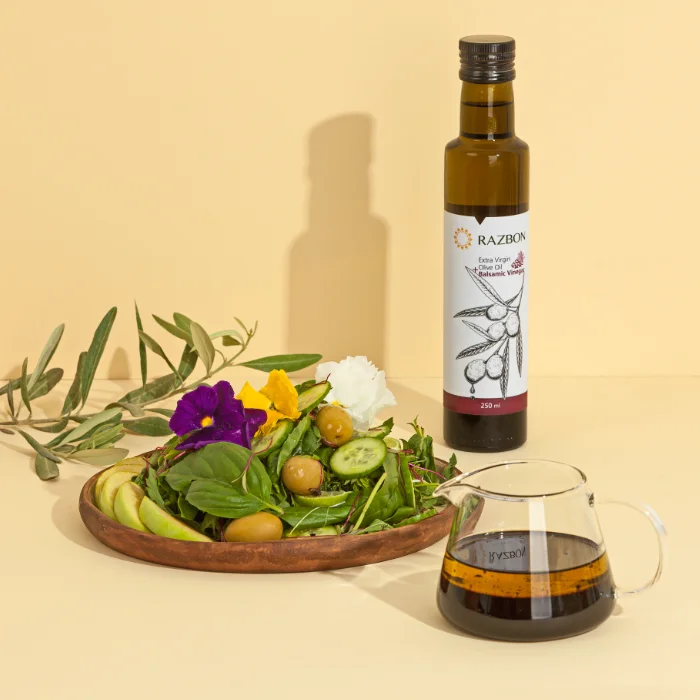 روغن زیتون فرابکر و سرکه بالزامیک ۲۵۰ میلی لیتر