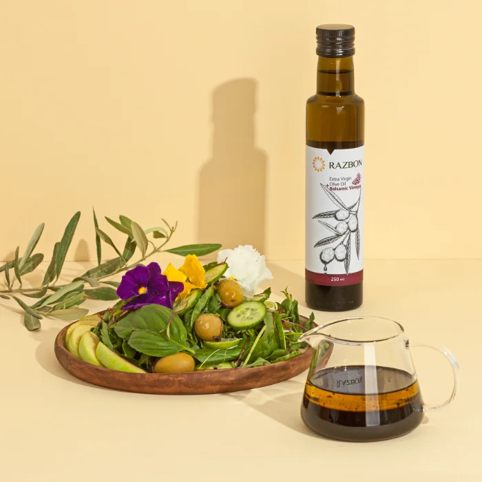روغن زیتون فرابکر و سرکه بالزامیک ۲۵۰ میلی لیتر