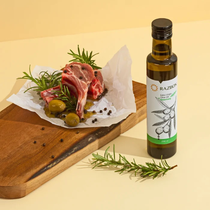 روغن زیتون فرابکر با طعم رزماری ۲۵۰ میلی لیتر