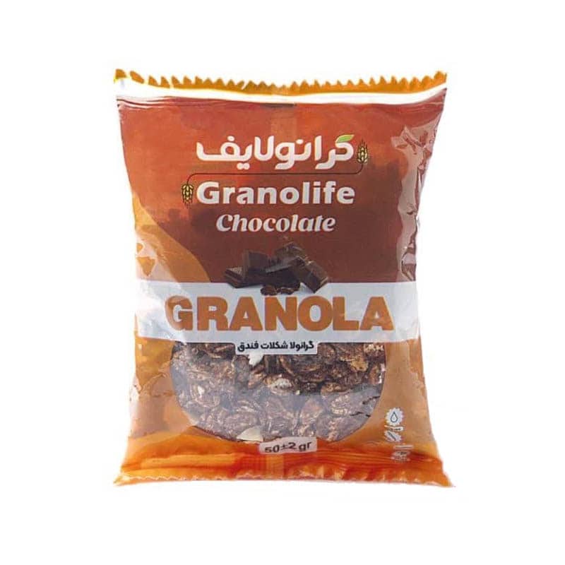 گرانولا وگان شکلاتی ساشه‌ای ۵۰ گرمی وگان ویگر