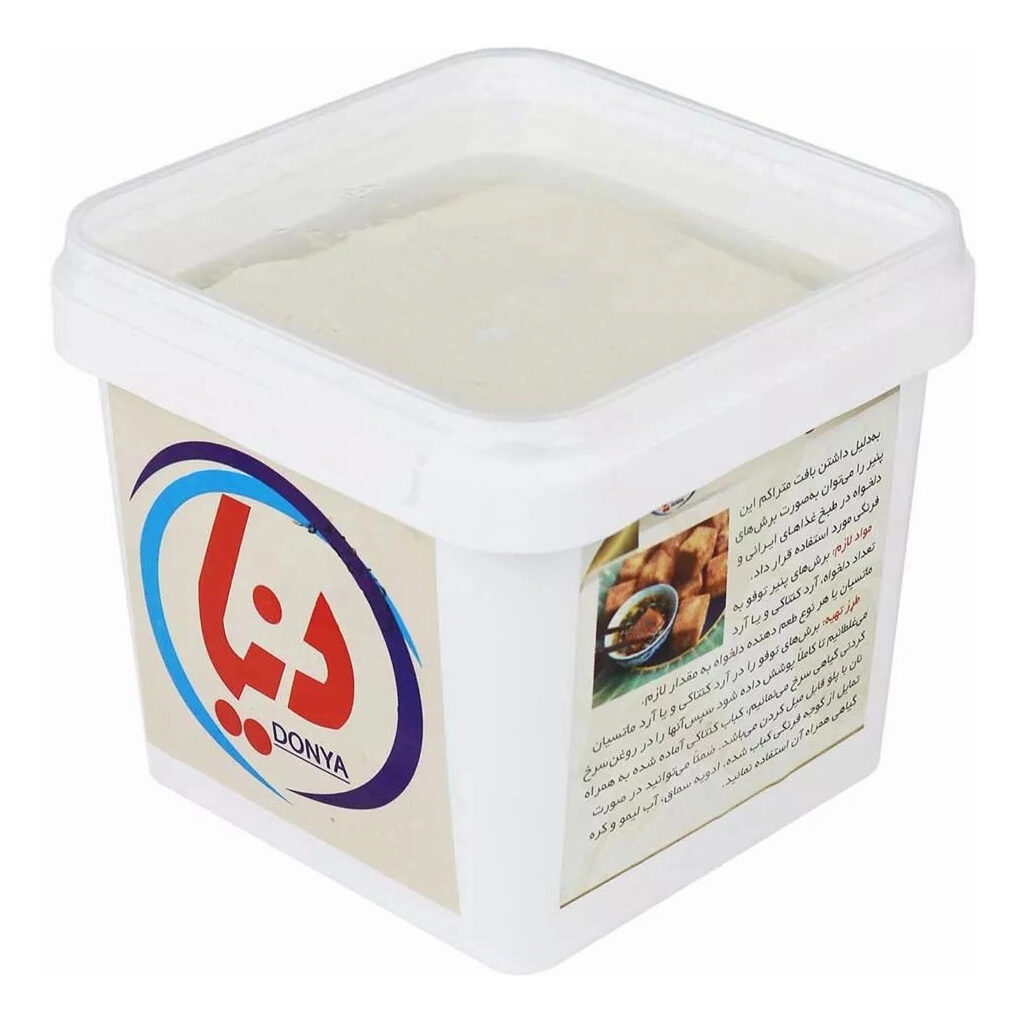 پنیر سویا (توفو) لاکتیکی ۴۲۰ گرمی دنیا