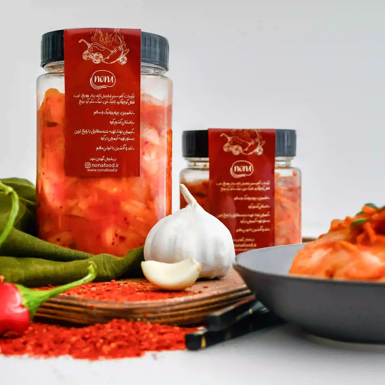 کیمچی آتشین ۲۳۰ گرمی نونا